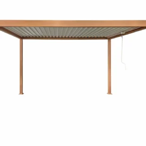 Exteriorea pergola bioclimatique en bois Soléa