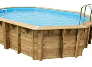 Exteriorea piscine hors sol bois octogonale BlueWave II